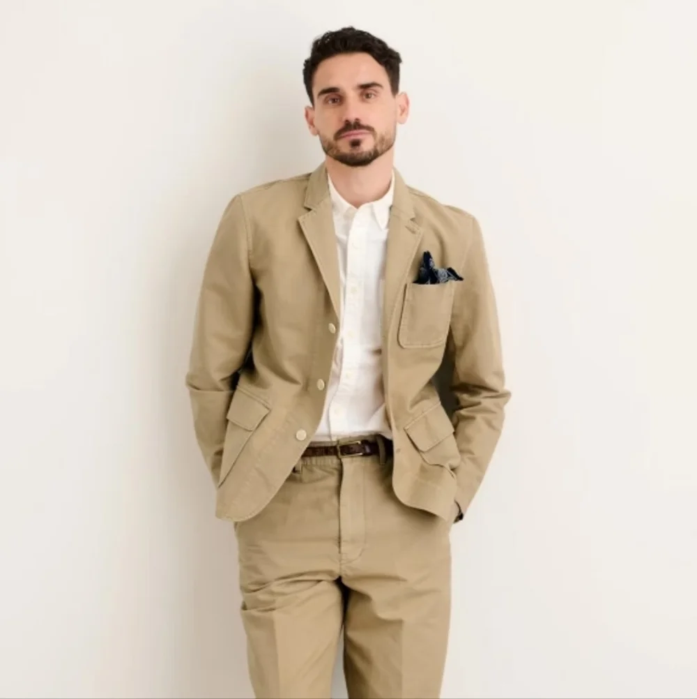 Alex Mill Double Twill Blazer Jacket Coat